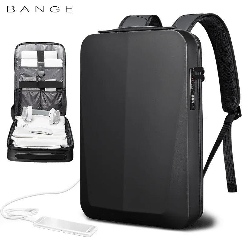 15.6 Inch Business Laptop Backpack with USB Charging Port for Work & Travel