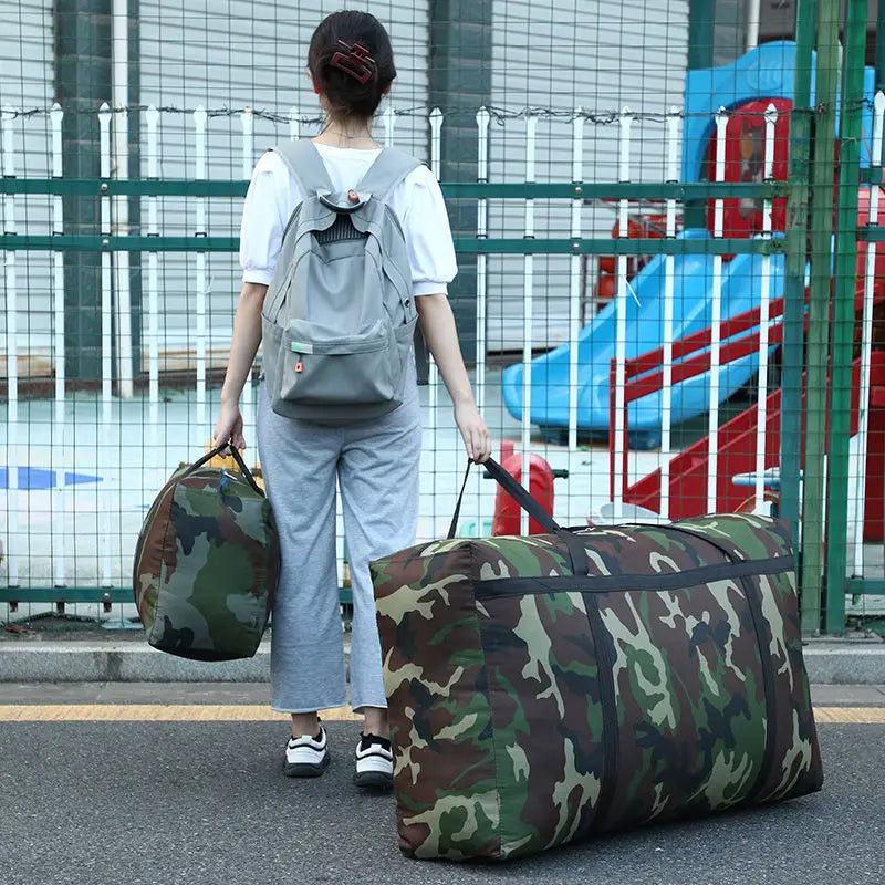 180L Heavy-Duty Camouflage Duffel Bag – Oxford Moving, Storage & Travel Bag