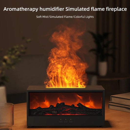 Fireplace with Atmosphere Light - Portable
