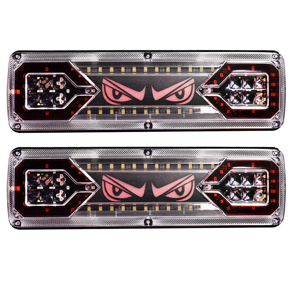Multi-Function LED Tail Light Assembly for Cars Trucks and Trailers 12V/24V