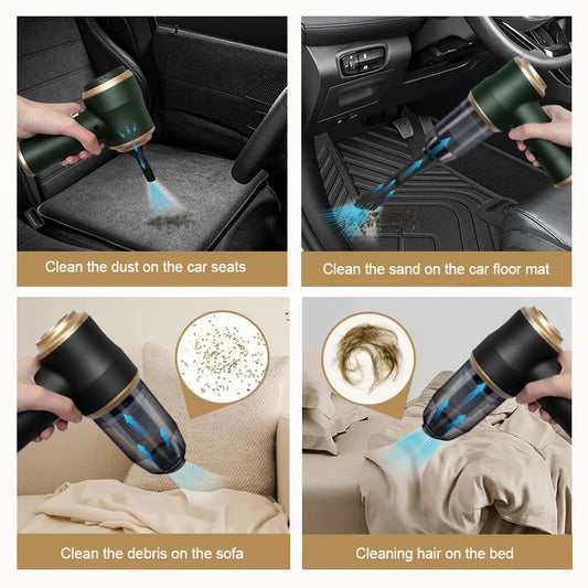Power Car Blower Vacuum, 2-in-1 Strong Suction