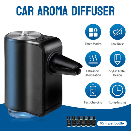 Car Air Aromatherapy Diffuser, Fragrance Car Air