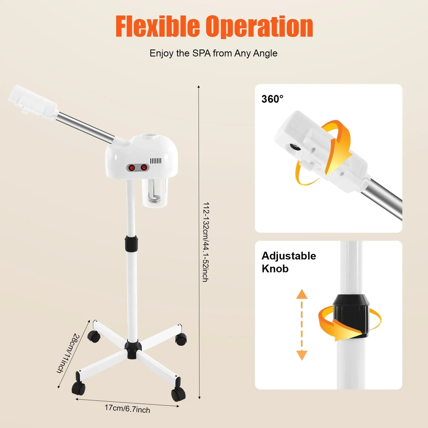 Ozone-infused Facial Steamer Skin Care Equipment Skin