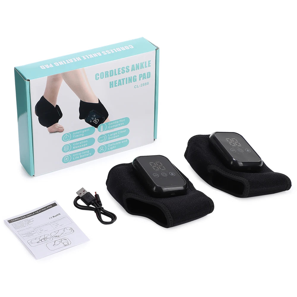 Heating Ankle Guard 3 Levels Hot Compress