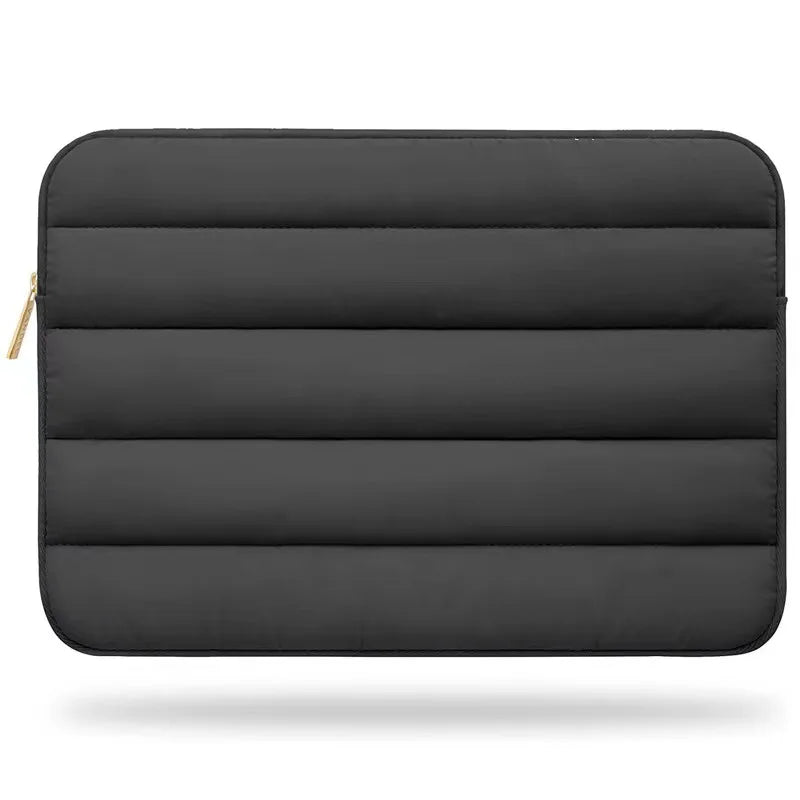 Puffy Laptop & Tablet Sleeve – Shockproof Polyester, Zipper, 9–16", iPad, Samsung, Huawei