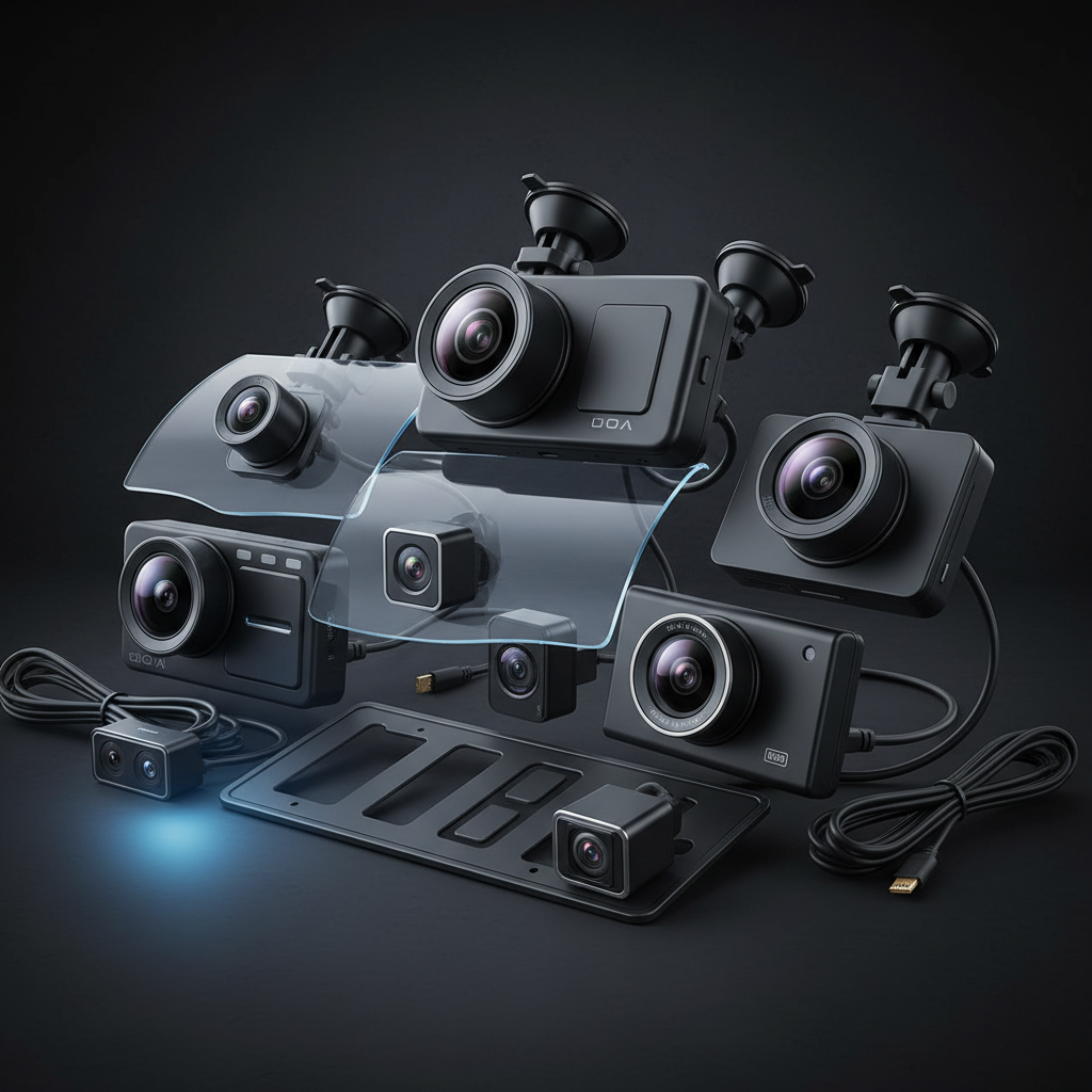 Dash Cameras & Rearview Cams - AIXIVO