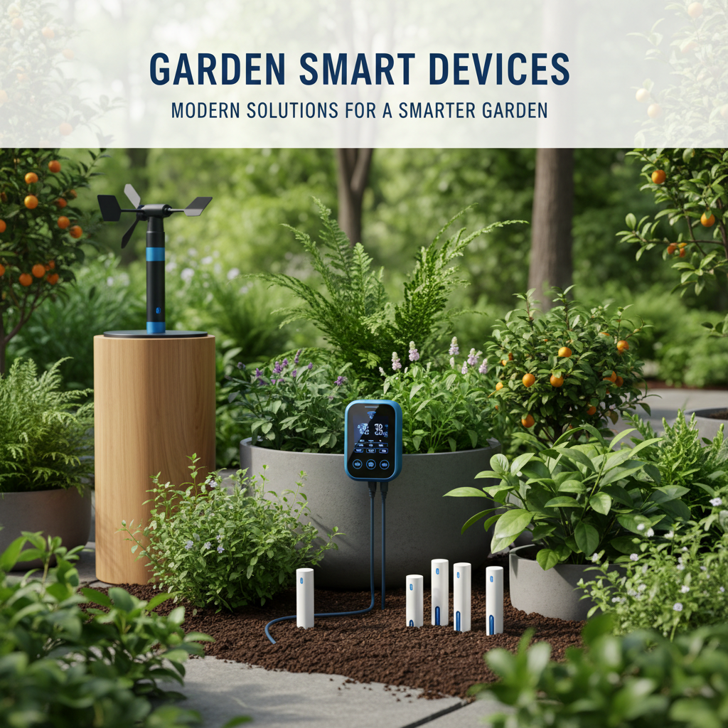 Smart irrigation water timer attached to a garden hose