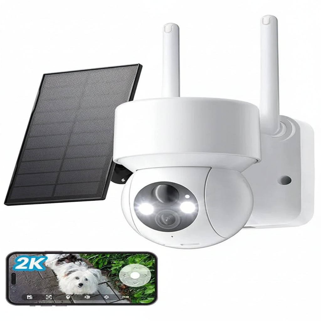 2K 3MP WiFi Security Cameras Wireless Outdoor