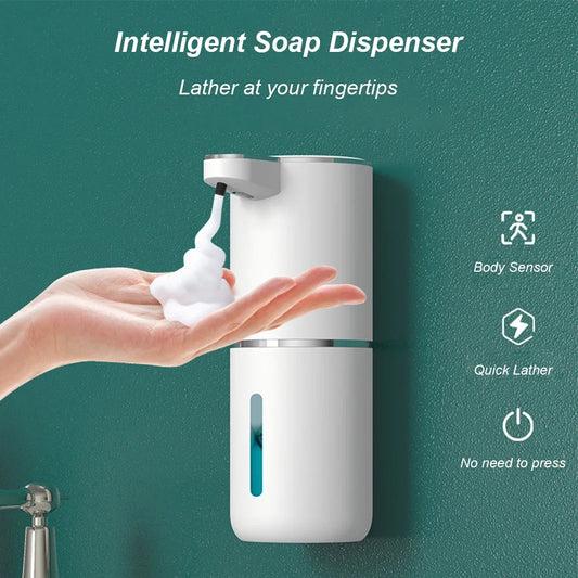 380ML Touchless Foam Soap Dispenser with Adjustable Foam