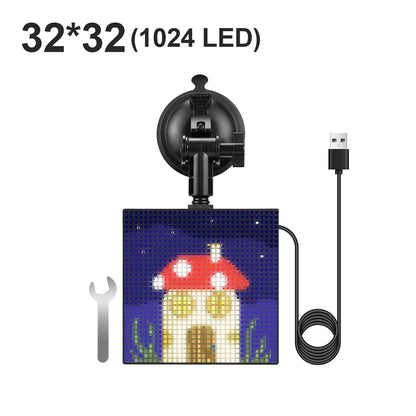 64x64 Pixel Screen Panel RGB LED Bluetooth DIY Display Light
