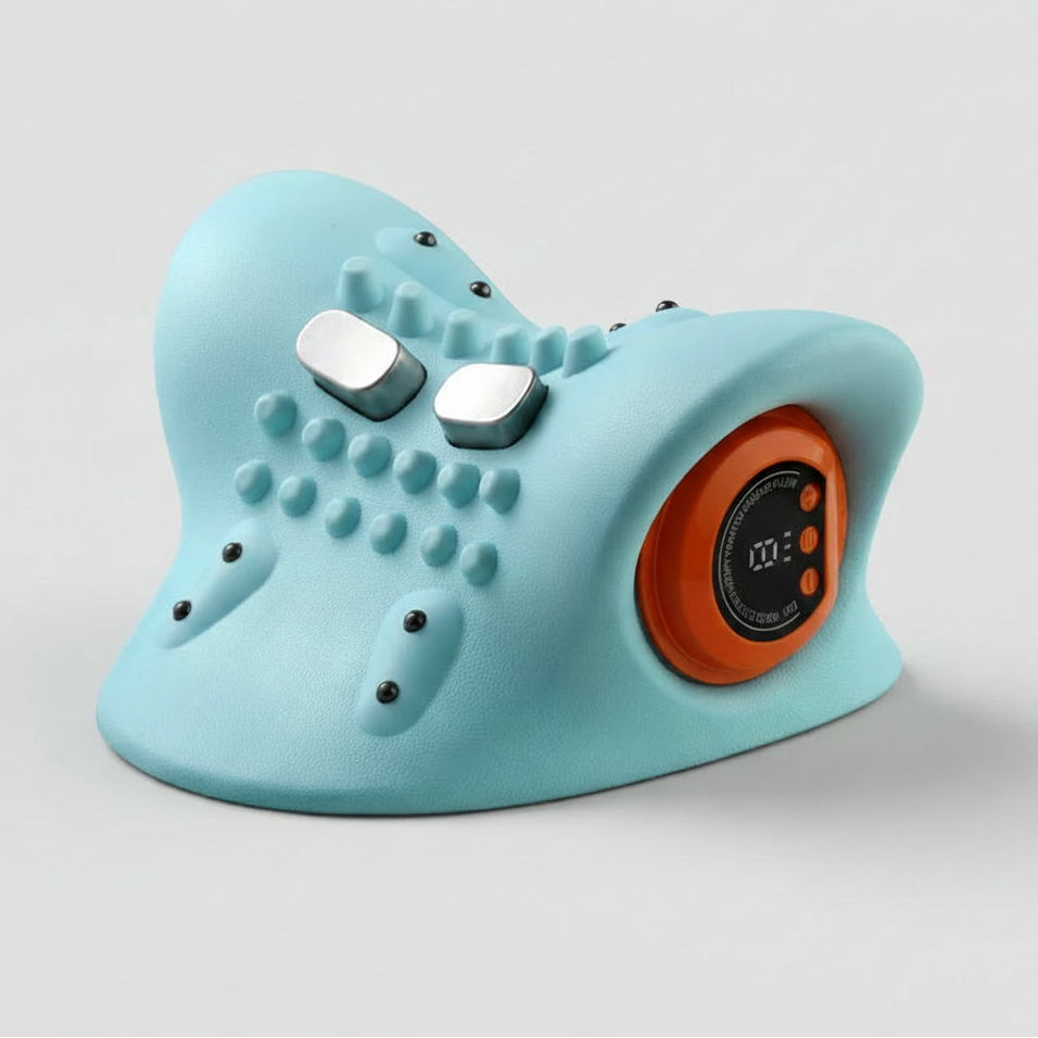Electric Cervical Massager Neck Shoulder Spine Stretch Device