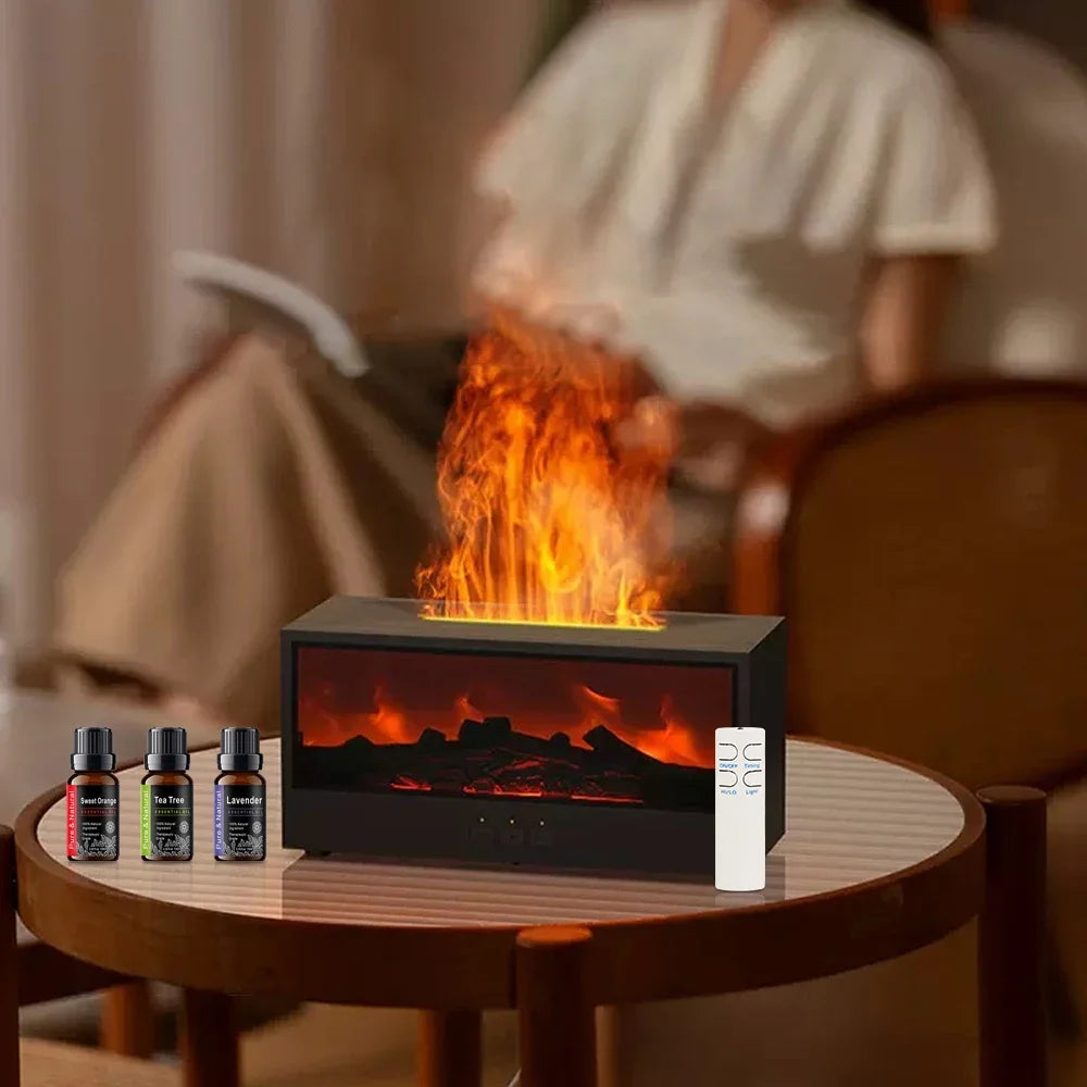 Fireplace with Atmosphere Light - Portable