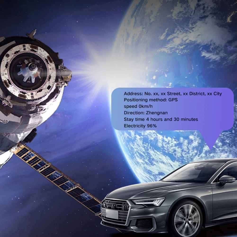 Mini GPS Tracker with WiFi, LBS & Real-Time Positioning