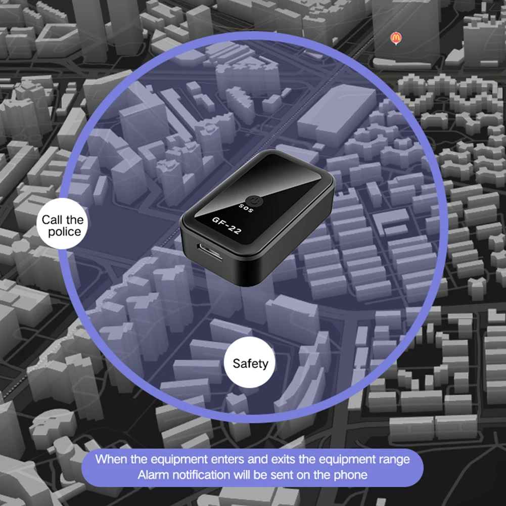 Mini GPS Tracker with WiFi, LBS & Real-Time Positioning