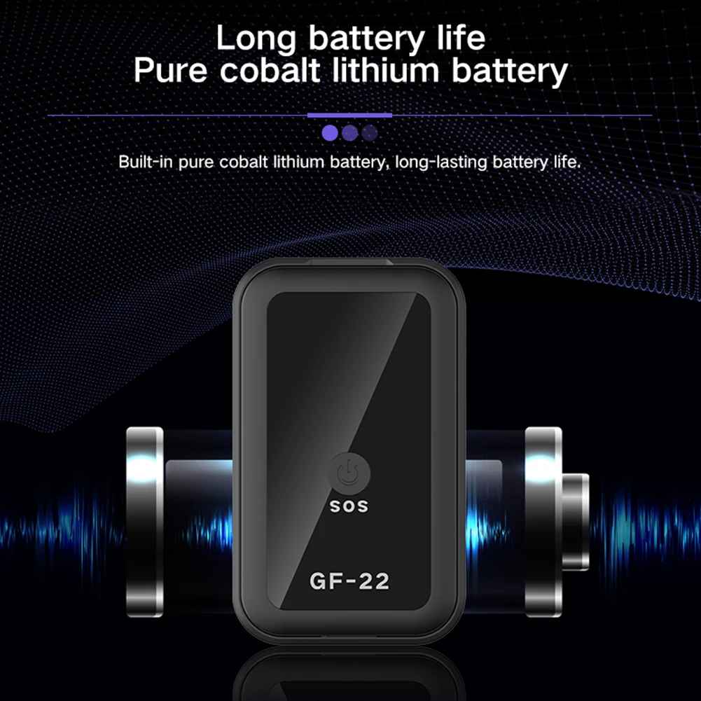 Mini GPS Tracker with WiFi, LBS & Real-Time Positioning