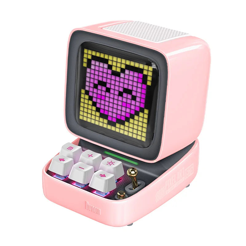 Retro Pixel Art Bluetooth Portable Speaker