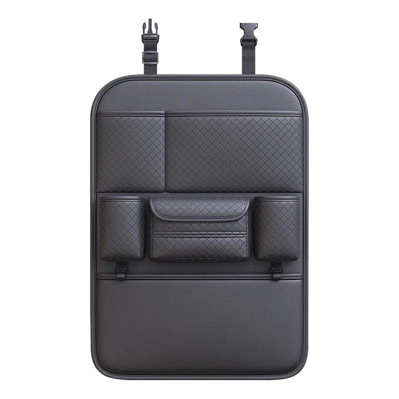 Multi-Pocket Car Seat Back Organizer High Capacity Backseat Storage Bag