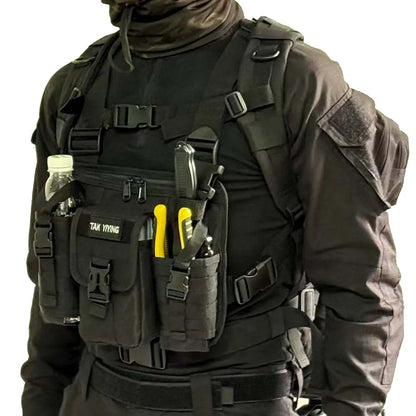 Tactical Running Vest Pack – Chest Bag for Outdoor and Photography
