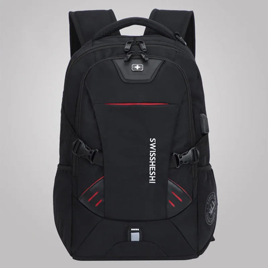 17 Inch Laptop Backpack with USB Charging Port & Shoe Compartment for Business & Travel