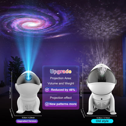 Space Dog Galaxy Projector Planetarium Night Light 13 in 1 Ultra Clear Projection Lamp for Room