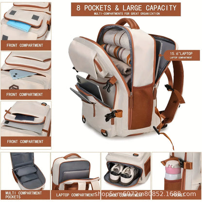 Lightweight Expandable Laptop Backpack for Men and Women