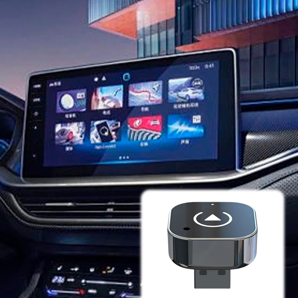 2 in 1 Wireless CarPlay Android Auto Adapter Smart USB