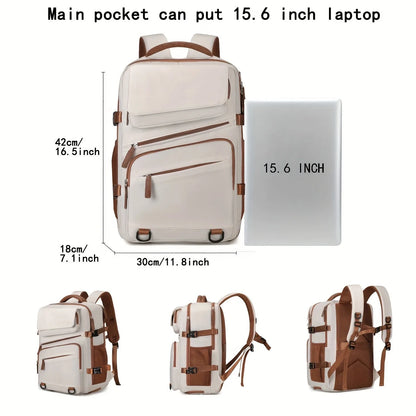 Lightweight Expandable Laptop Backpack for Men and Women