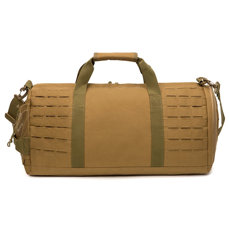 40L Tactical Duffle Bag with Shoe Compartment – Gym, Travel & Outdoor
