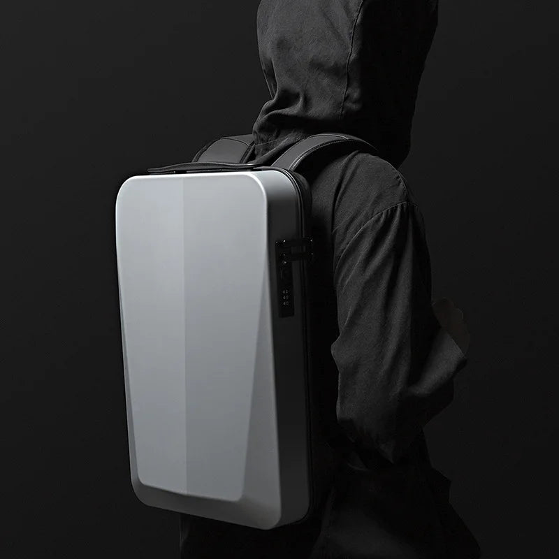 Business Laptop Backpack 15.6" with USB Port and Anti-Theft Design