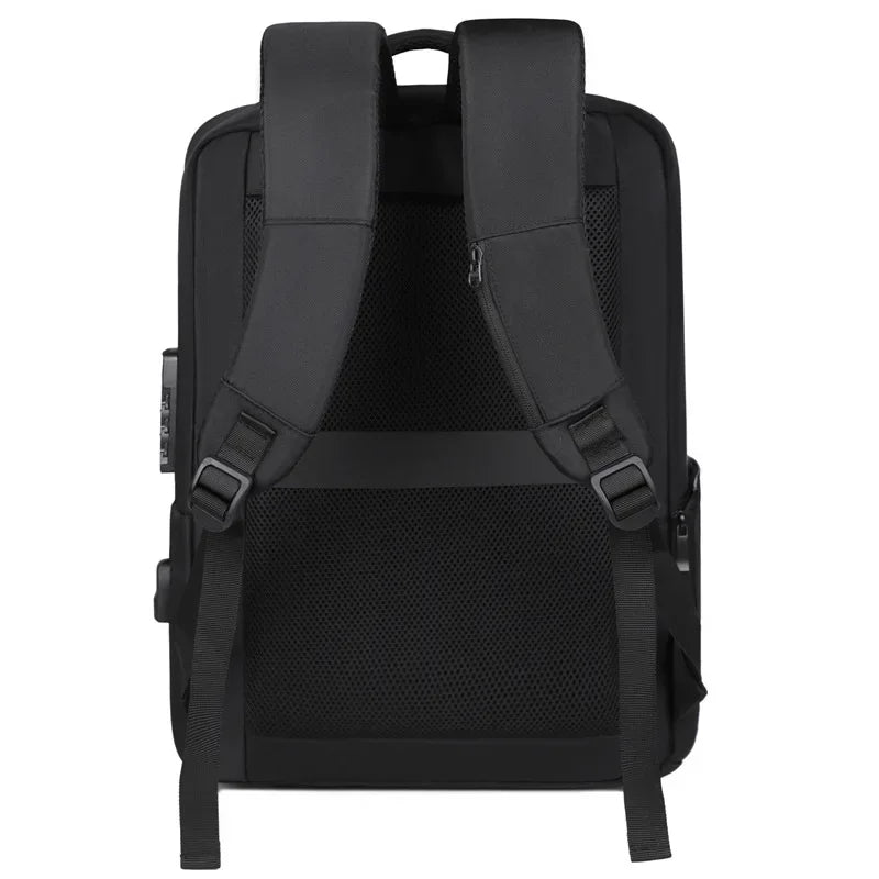 Hard Shell Backpack with Password Lock – Large Capacity Laptop Bag