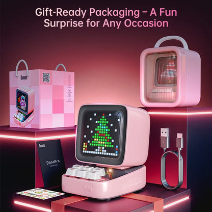 Retro Pixel Art Bluetooth Portable Speaker