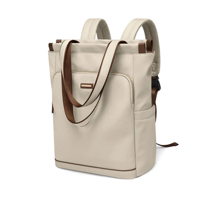 Convertible Backpack & Shoulder Tote Bag for Women with 15.6 Inch Laptop Compartment