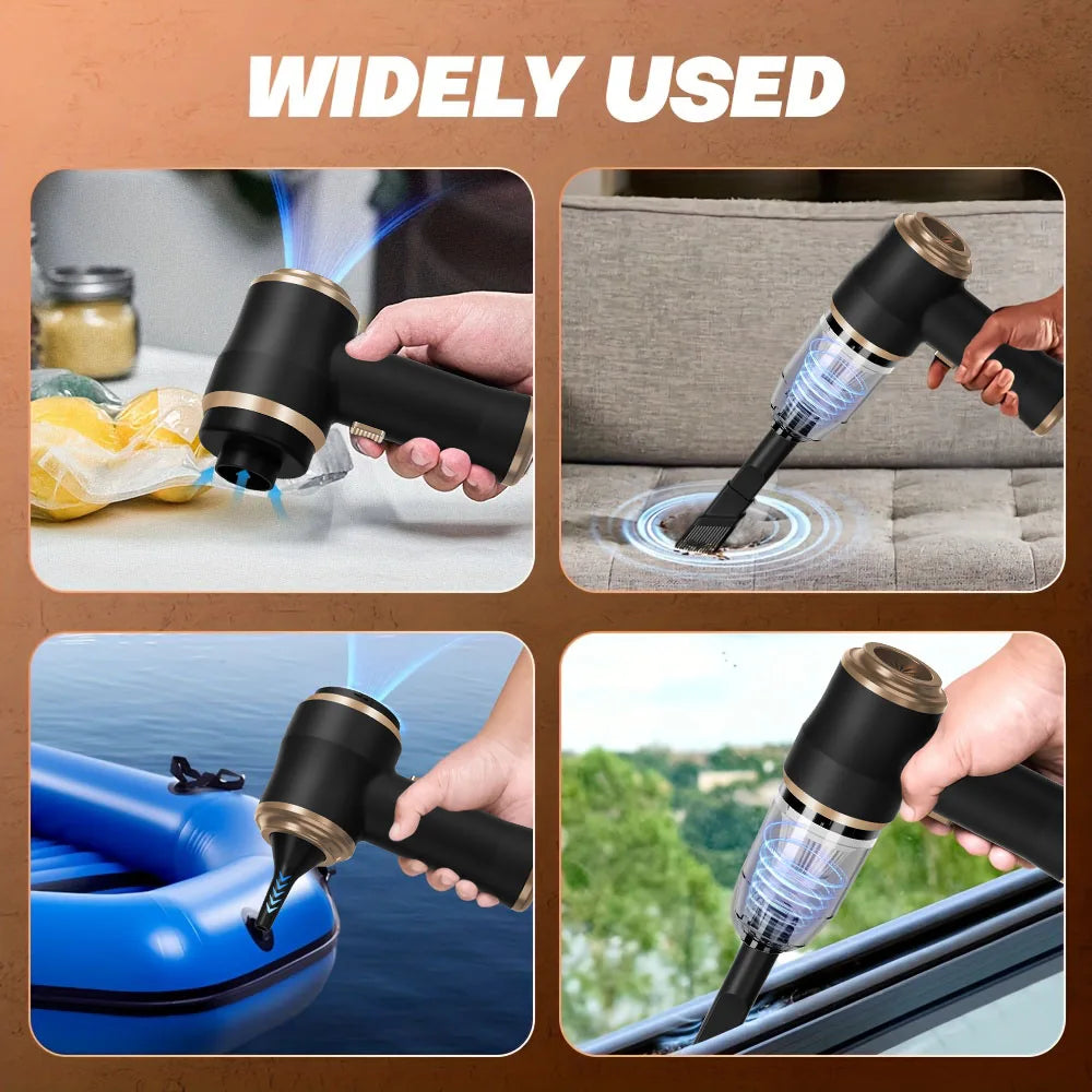 Power Car Blower Vacuum, 2-in-1 Strong Suction