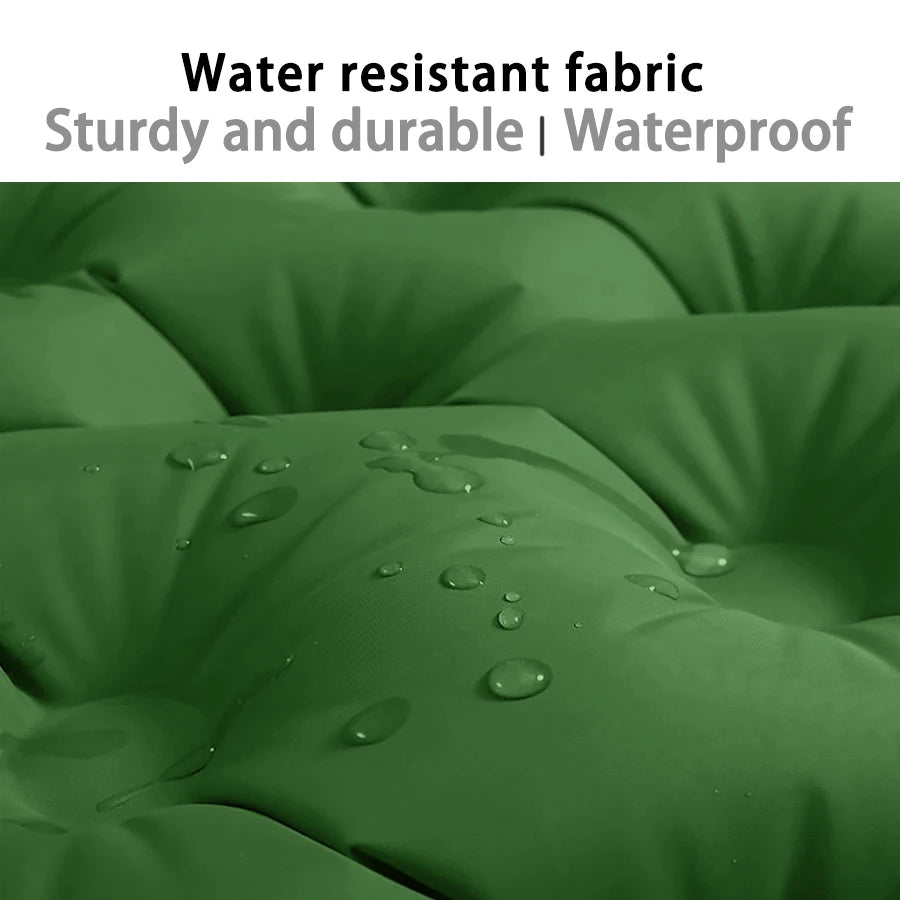 Double Inflatable Camping Mattress Extra Wide Sleeping Pad Ultralight Folding Sleeping Mat for Outdoor and Car Travel