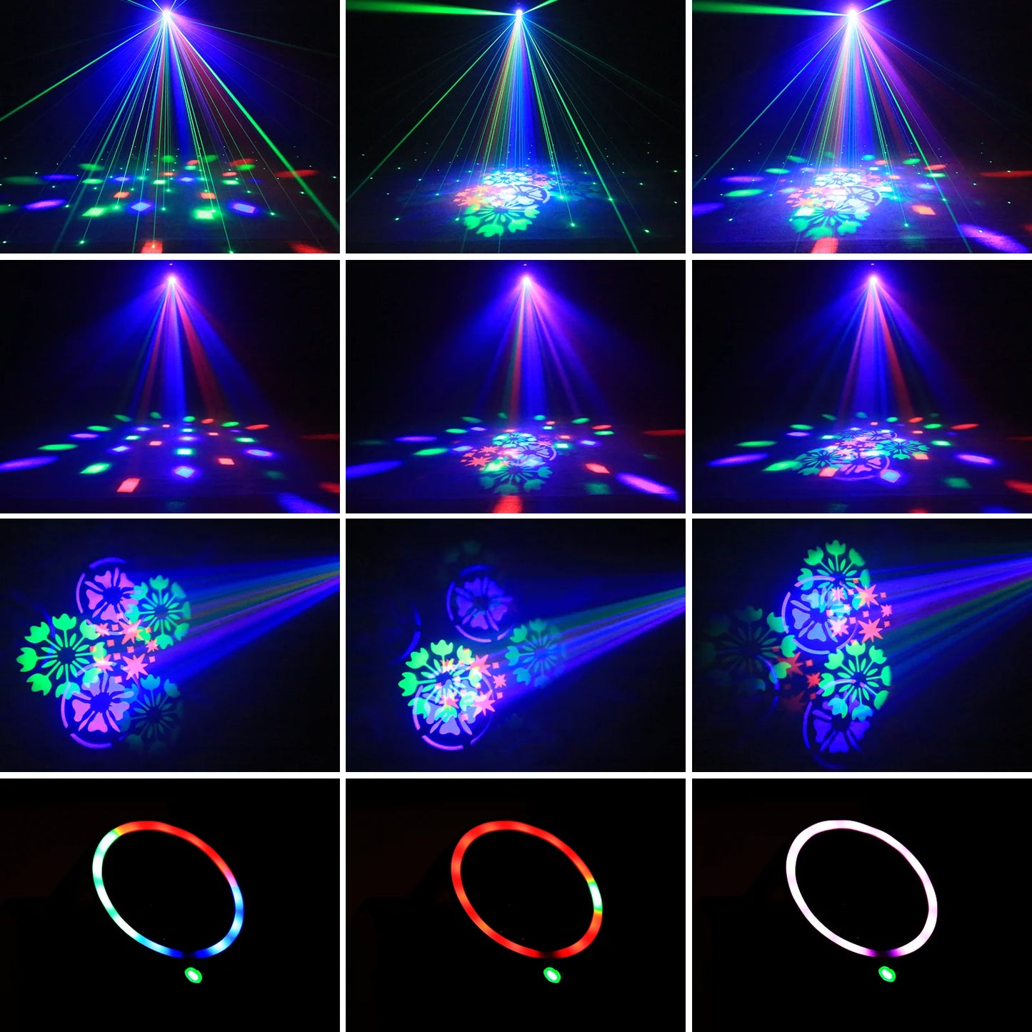 Mini 30W Beam Pattern Moving Head Light RGB DMX