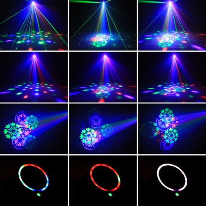 Mini 30W Beam Pattern Moving Head Light RGB DMX