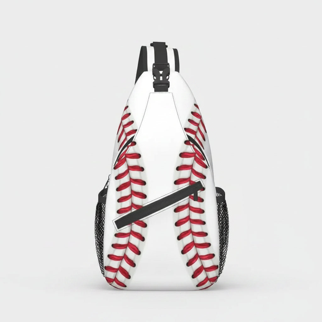Golf Ball Pattern Sling Bag – Men's Crossbody Chest Bag for Travel, Hiking & Outdoor