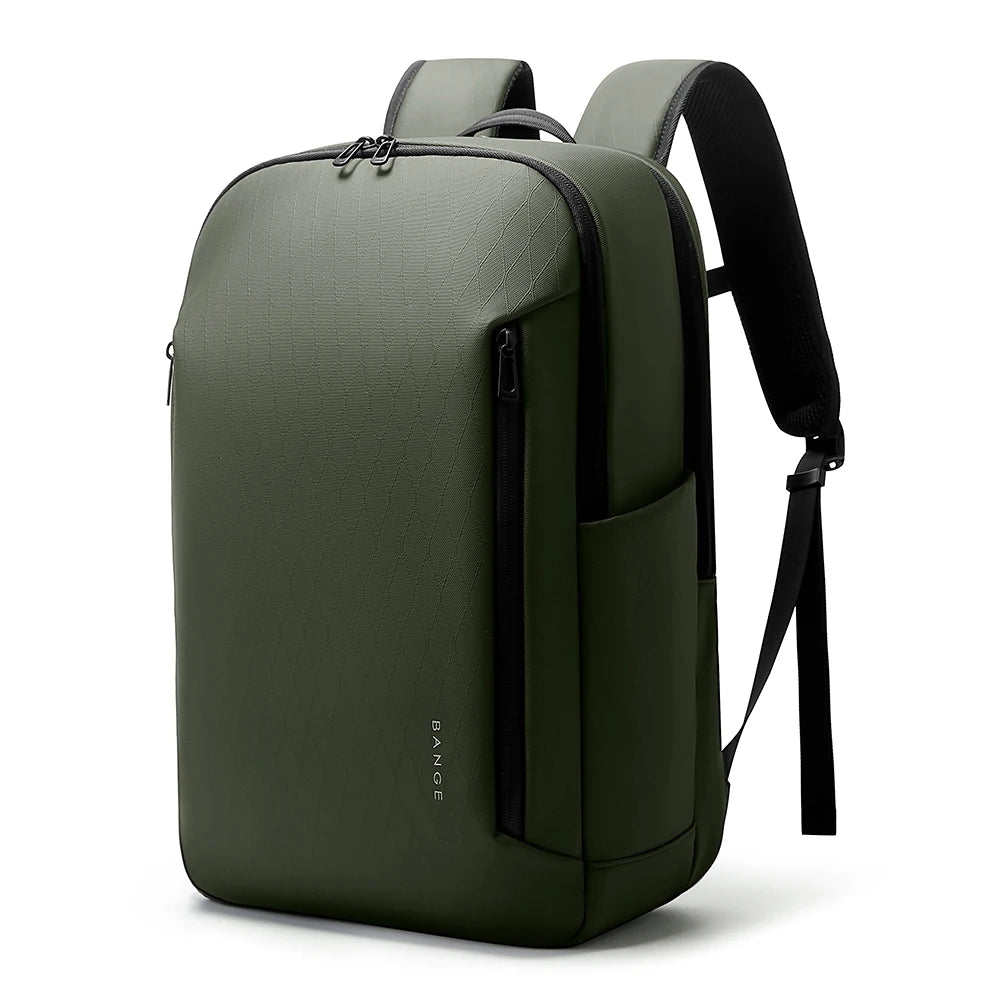 Lightweight TPU Laptop Backpack 15.6" with YKK Zipper – Multi-Pocket Business Bag