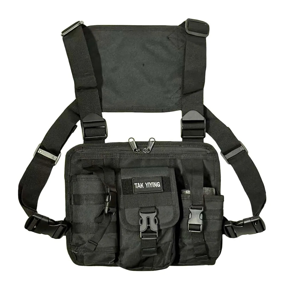 Tactical Running Vest Pack – Chest Bag for Outdoor and Photography