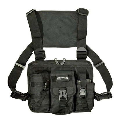 Tactical Running Vest Pack – Chest Bag for Outdoor and Photography
