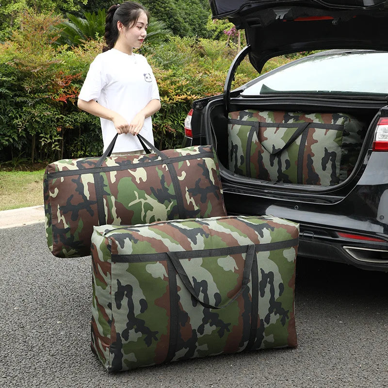 180L Heavy-Duty Camouflage Duffel Bag – Oxford Moving, Storage & Travel Bag