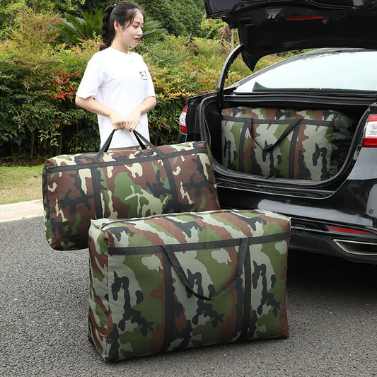 180L Heavy-Duty Camouflage Duffel Bag – Oxford Moving, Storage & Travel Bag