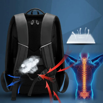 18 Inch Laptop Backpack with USB Charging Port for Business, Travel & School