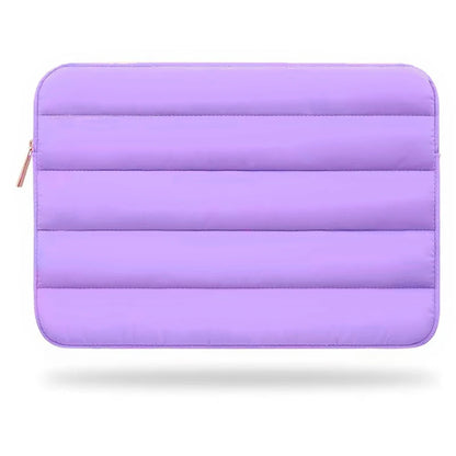 Puffy Laptop & Tablet Sleeve – Shockproof Polyester, Zipper, 9–16", iPad, Samsung, Huawei