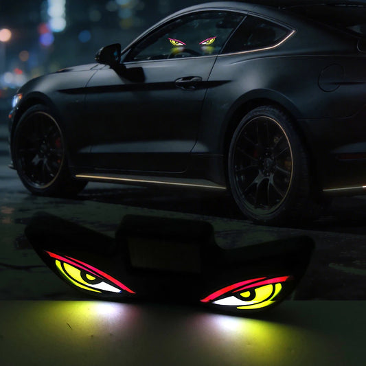 Solar LED Windshield Ambient Light with USB-C Charging and Suction Mount