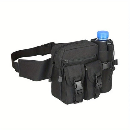 6L Tactical Waist Pack with Water Bottle Holder – Hiking & Outdoor