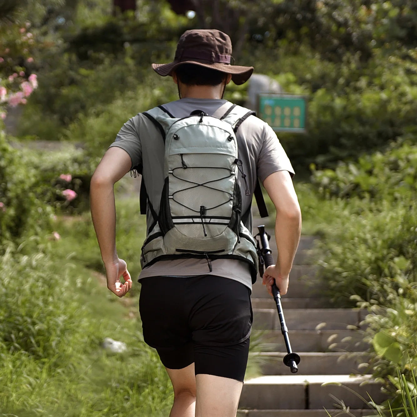 Water-Repellent Cycling and Hiking Backpack – Lightweight Unisex