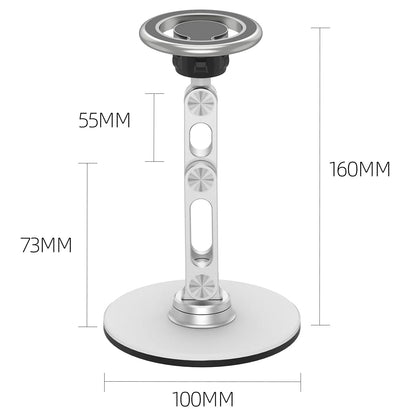 Magnetic Phone Holder Stand Adjustable Desktop Mobile Stand for iPhone Samsung Xiaomi