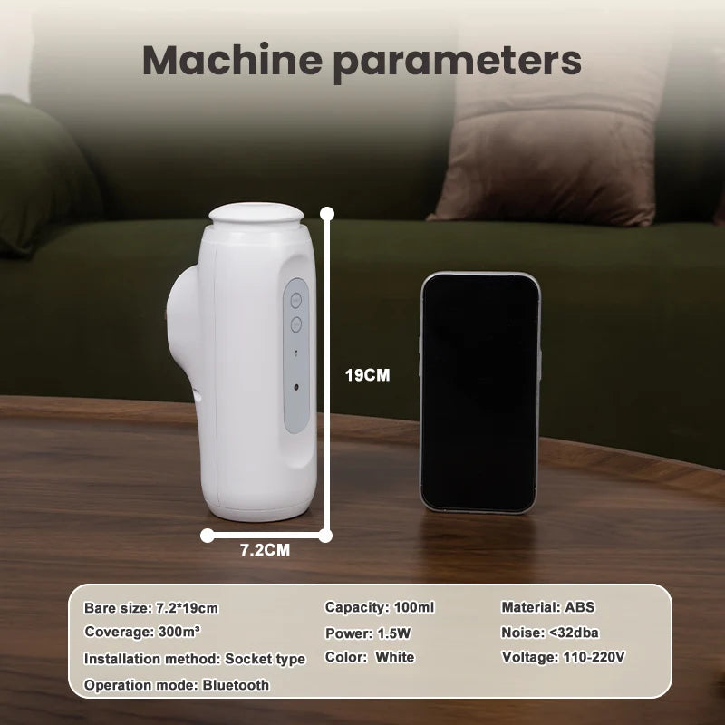 300m³ Wall Mounted Bluetooth Control Perfume Fragrance