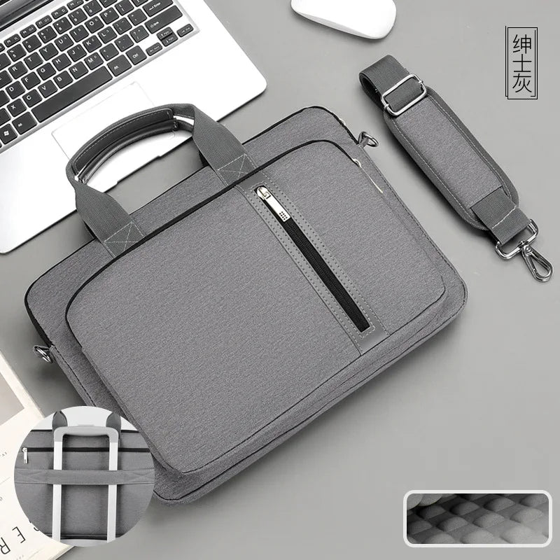 Laptop Sleeve Bag – Zipper, Multi-Pocket, Fits 13.3–17.3" MacBook, ASUS, Lenovo, Dell